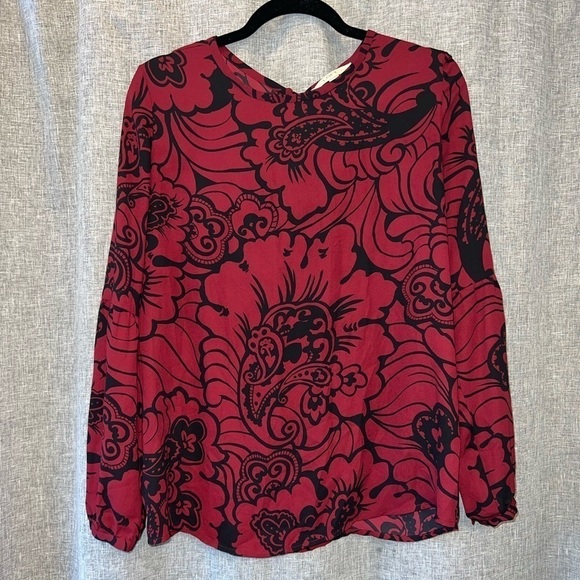 Women's Ann Taylor Loft Top Medium - Picture 2 of 7